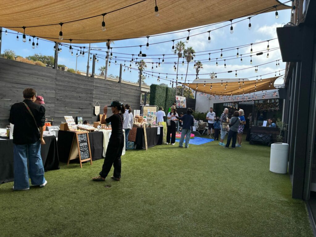 HRAIT San Diegoのリクルーターキャリア相談・人材採用相談ブースを出したサンディエゴのローカルイベント