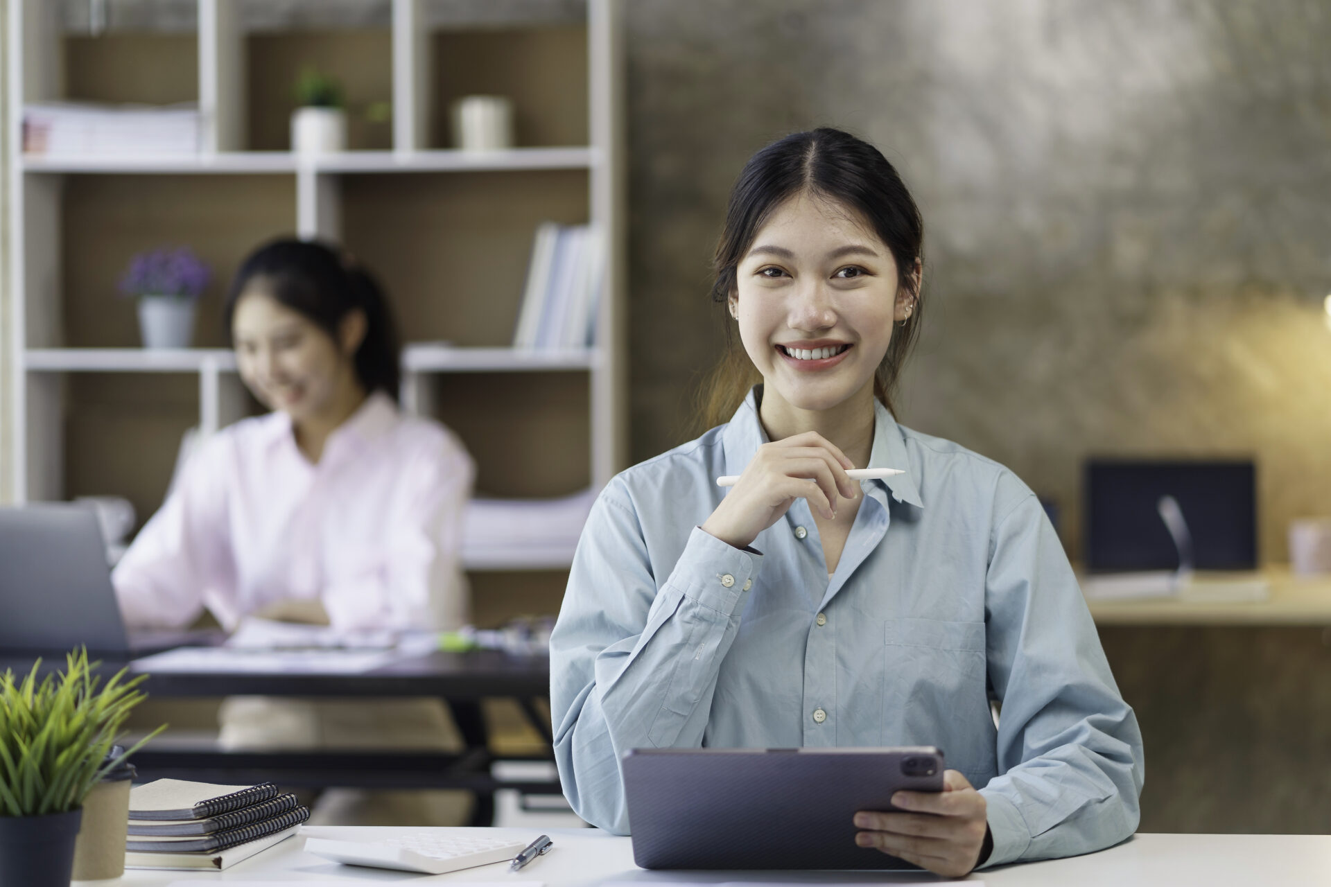 サンディエゴで仕事を見つけて働いている駐在員の妻