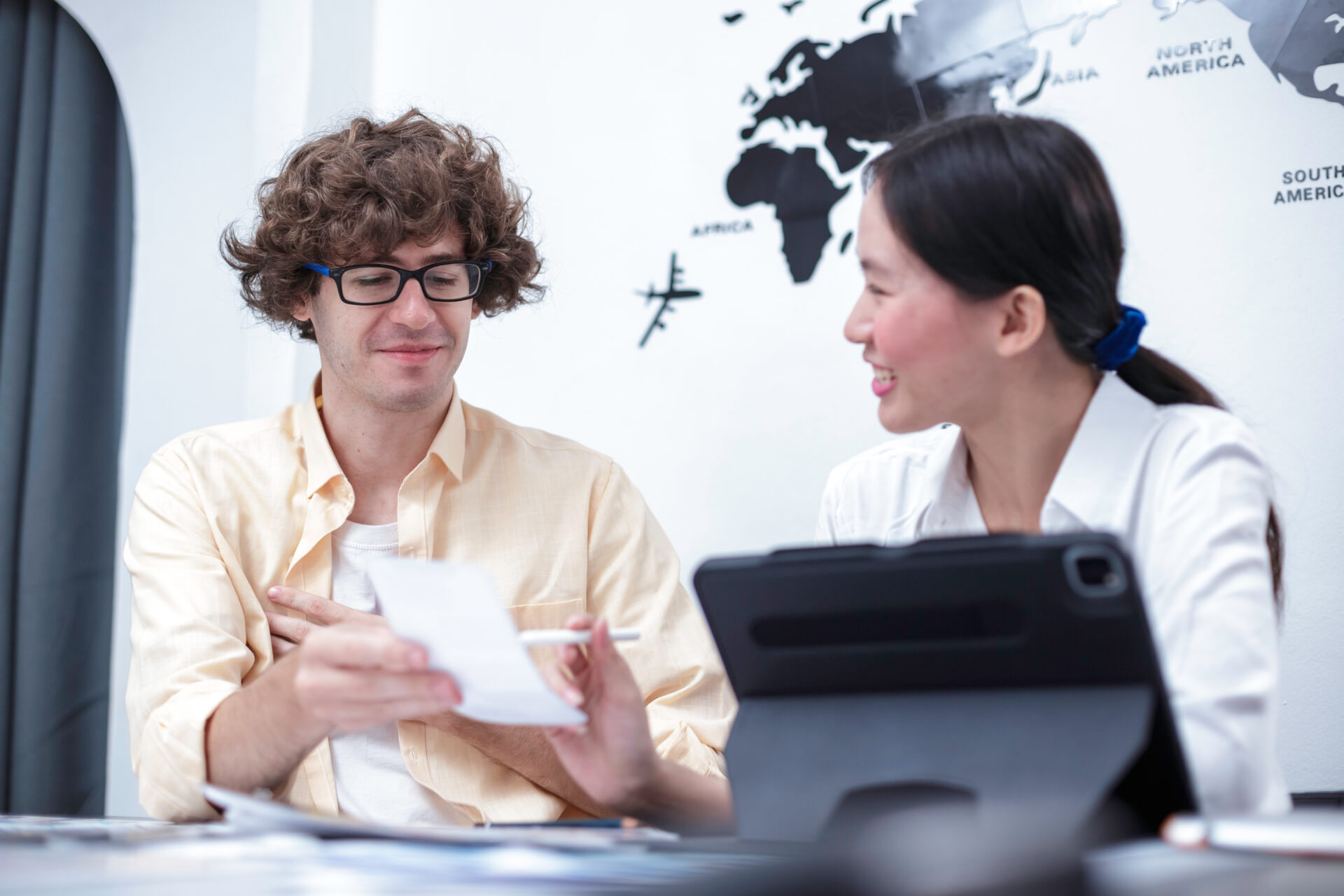 An american working in a Japanese company